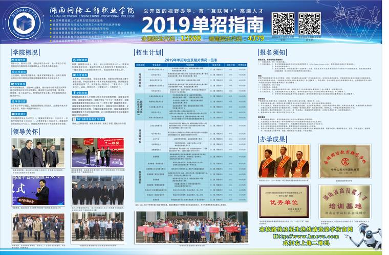 2019年湖南网络工程职业学院单招指南(图)