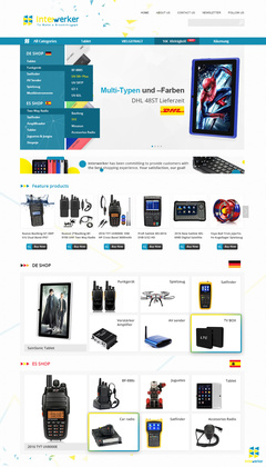 ebay店铺首页设计 网页设计 2016作品